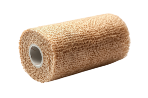 Textured medical bandage roll suitable for various dressing applications in healthcare settings png