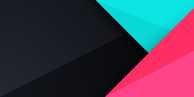 Abstract geometric dark background. Green and pink square theme overlap background for graphic design. vector