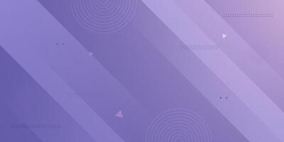 Abstract trendy geometric overlap background with colorful purple gradient background design. Modern simple pattern background. vector