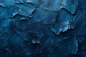 Abstract blue textured background with cracked patterns photo