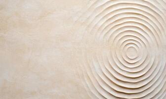 Textured abstract background with concentric circles photo