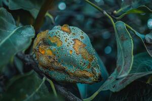 Vibrant Frog Camouflage in Nature photo