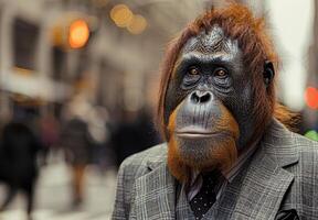 A Sophisticated Primate photo