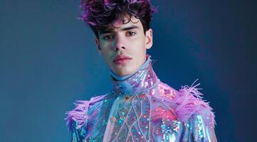 Vibrant and Expressive Portrait photo