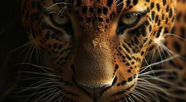 Close up of a Jaguars Intense Gaze photo