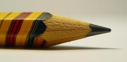 Close up of a Sharpened Pencil Tip photo