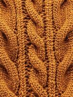 Close up Texture of a Knitted Sweater photo