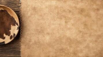 a brown object on a brown surface photo