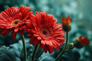 a close up of a flower photo