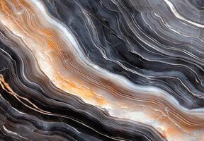 Mesmerizing swirling patterns in natural stone photo