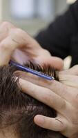 The Hair Styling Process in a Modern Barbershop An Overview of Techniques and Artistry video