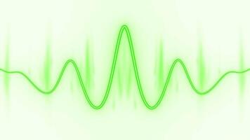 Abstract background of neon high-tech waveform. Design. Audio spectrum simulation. video