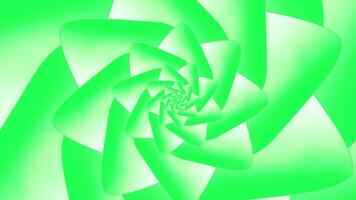 Endless spinning futuristic spiral. Design. Spinning triangular shapes. video