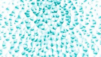 Abstract blinking particles creating rotating surface. Design. Round spinning shapes with light flares. video