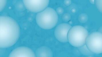 Lots of tiny and transparent essence bubbles emerging on minimal background. Design. Concept of promotional scene for skin care cosmetics. video