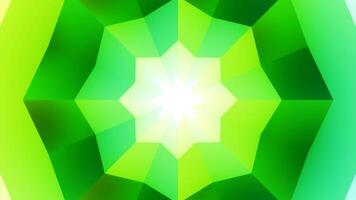 Vivid mandala background with geometrical elements. Design. Star changing shapes, mosaic symmetrical pattern. video
