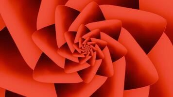 Abstract spinning digital floral shapes, fractal background. Design. Spinning hypnotic shapes with triangles. video