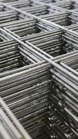 A crafted metal wire grid pattern designed for industrial applications, showcasing utility video