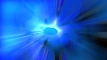 Abstract Blue Light Burst exhibiting Dynamic Motion Effects and captivating visual appeal. Motion video