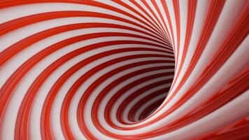 Abstract colorful rotating spiral stripes. Design. Optical illusion in motion creating effect of tornado. video