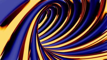 Abstract vortex with hypnotic stripes. Design. Rotating contrasting spiral optical illusion. video