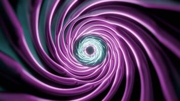 Spiral motion background animation. Design. Abstract swirl with twisting lines and rotation effect. video