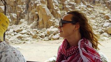 Embarking on an adventure to explore the stunning desert landscapes filled with scenic views. Action video
