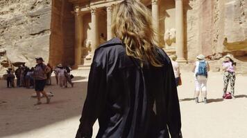 Embarking on an unforgettable journey to explore the stunning Ancient City of Petra. Action video