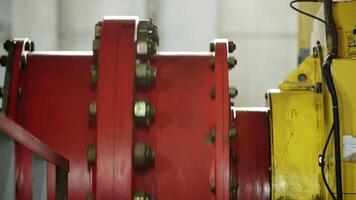 An Industrial Machinery Component Functioning Effectively in an Operational Context. Stock Clip video