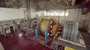 Industrial Machinery utilized in Power Generation Facility for efficient energy production. Stock Clip video
