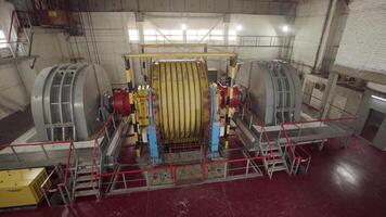 Industrial Machinery Actively in Operation and Functioning Efficiently in Various Environments. Stock Clip video