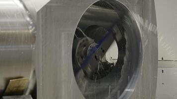 High Speed Precision Machinery in Motion A detailed exploration of its mechanics and operation. Stock Clip video