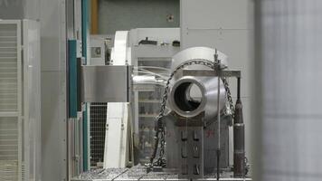 The Functionality of Industrial Machinery While in Full Operation and Utilization. Stock Clip video