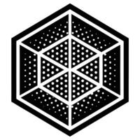 Hexagon Shape Illustration vector