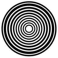 Depthful Circular Patterns vector