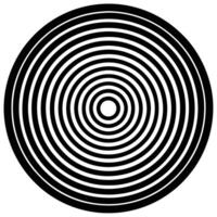 Artistic Depthful Circles vector