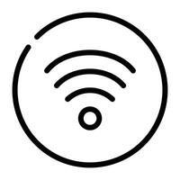 Wi-Fi Signal Icon vector
