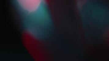 multicolorido luz vazamentos 4k cenas em Preto fundo, estilizando , transições, bokeh efeito video