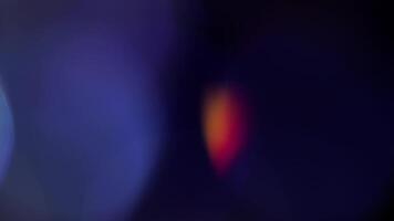 Multicolored light leaks 4k footage on black background, Stylizing , transitions, Bokeh effect video