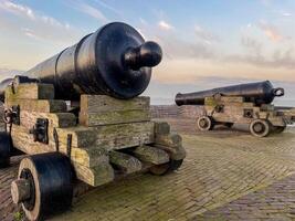 October 25, 2024. Hellevoetsluis, The Netherlands. The Fortress and the harbour of Hellevoetsluis, The Netherlands. photo