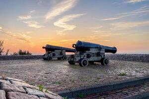 October 25, 2024. Hellevoetsluis, The Netherlands. The Fortress and the harbour of Hellevoetsluis, The Netherlands. photo