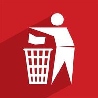 trash packing icon , logistic icon vector
