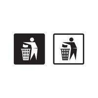 trash packing icon , logistic icon vector