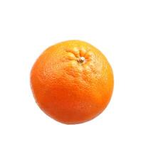 Orange fruit isolated on white background cutout photo