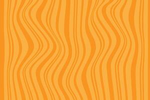 simple abstract orange color vertical wavy distort line pattern orange background the texture of the wood background is a smooth texture vector