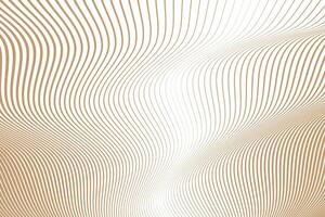simple abstract creative brown color geometric thin to thick wavy pattern a close up of the lines on a paper vector