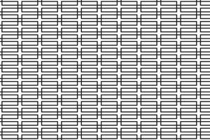 simple abstract creative black color geometric pattern a white background with a pattern of squares and a black border vector