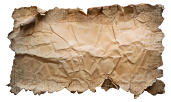 Crumpled Grunge Note with Weathered Border and Frame png