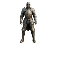 Armored Knight with Broad Shoulders png
