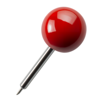 Red Push Pin for Office Use in High Resolution png